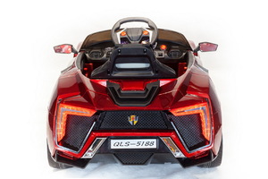 Детский автомобиль Toyland Lykan Hypersport 4х4 QLS 5188 Красный, фото 8