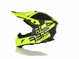 Шлем Acerbis STEEL CARBON Yellow Fluo XXL, фото 5