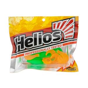 Твистер Hybrid 3,15"/8,0 см Lime & Orange 7шт. (HS-14-020) Helios (0), фото 4