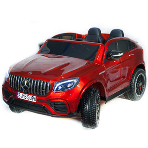 Детский электромобиль Toyland Mercedes Benz AMG GLC63 2.0 Coupe Красный, фото 1