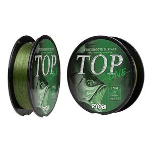 Шнур TOP PE4X-120M 0.3/d-0.092mm Dark green Ryobi, фото 7