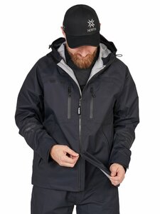 Куртка Norfin TORRENT PRO 06(черный р.XXXL), фото 9