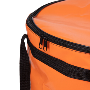 Ведро с крышкой СЛЕДОПЫТ для рыбы, ПВХ, 49х49х40 см, цв. оранжевый, фото 7