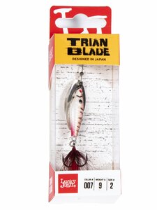 Блесна вращающаяся Lucky John TRIAN BLADE LONG 09.0г 007, фото 3