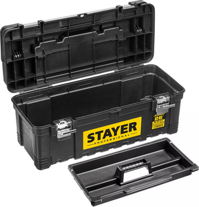 Пластиковый ящик для инструментов STAYER JUMBO-26 656 x 285 x 270 (26") 38003-26, фото 4