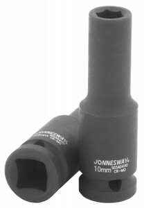 JONNESWAY S03AD4110 Головка торцевая ударная глубокая 1/2"DR, 10 мм, фото 1