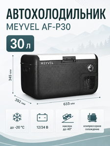 Холодильник автомобильный Meyvel AF-P30 (Black)
