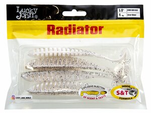 Виброхвосты съедоб. искусст. LJ Pro Series RADIATOR 5.0in (12.50)/Z02 4шт., фото 4