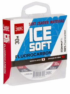 Леска моно. Lucky John ICE SOFT FLUOROCARBON 030/026, фото 2