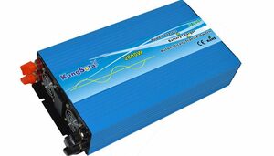 Преобразователь напряжения KongSolar KPC12/2000 с функцией зарядки (ИБП, реальный синус), фото 2