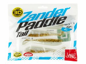 Виброхвосты LJ 3D Series Zander Paddle Tail 4.8in (12.00)/Z03 4шт., фото 4