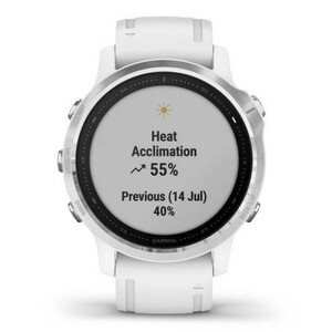 Garmin Fenix 6S белый с белым ремешком, фото 6