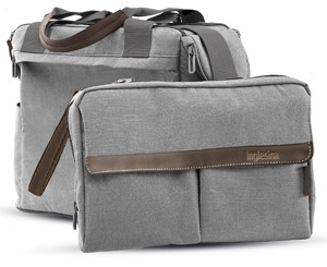 Сумка для коляски Inglesina Dual Bag, Mineral Grey Melange, фото 6