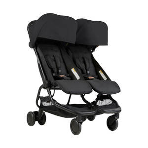 Коляска для двойни Mountain Buggy Nano Duo Black, фото 1