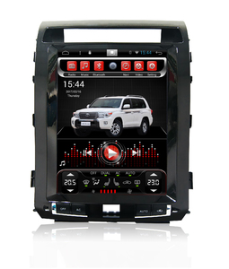 Штатная магнитола CARMEDIA SP-12102 Tesla-Style для Toyota Land Cruiser 200 2007-2015 Elegance Android 7.1.2, фото 1