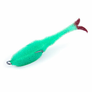 Поролоновая рыбка YAMAN Devious Minnow на двойнике, р. 105 мм, цвет 11 (5 шт.), фото 2