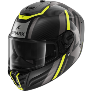 Шлем Shark SPARTAN RS CARBON SHAWN Black/Yellow/Antracite (S), фото 1