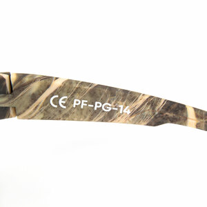 Очки поляризационные плавающие СЛЕДОПЫТ Dark camo в футляре, линзы green, фото 6