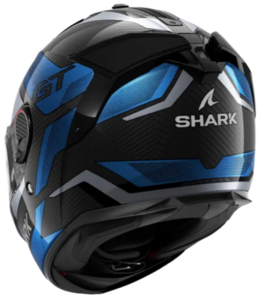 Шлем Shark SPARTAN GT PRO RITMO CARBON Black/Blue/Chrome (XL), фото 2