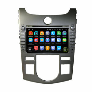 Штатная магнитола CARMEDIA KD-8045 DVD Kia Cerato II 2008-2013 (TD) с климат-контролем, фото 2