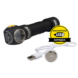 Мультифонарь светодиодный Armytek Wizard v3 Magnet USB+18650, 1120 лм, теплый свет, аккумулятор, фото 2