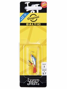 Балансир Lucky John BALTIC 3 с тр. 25мм/65HRT блистер, фото 4