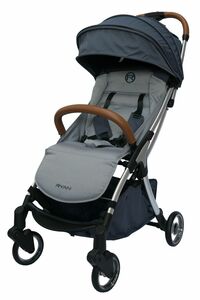 Коляска прогулочная RYAN PRIME Light Auto Folding White Blue Special Edition, фото 1