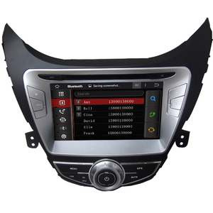 Штатная магнитола CARMEDIA KDO-8028 DVD Hyundai Elantra 2011-2012/AVANTE 2011/I35 2011, фото 4