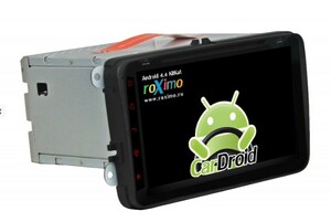 Штатная магнитола CarDroid RD-3711D для Volkswagen/Skoda 8" (Android 9.0) сенсорная DSP, фото 2