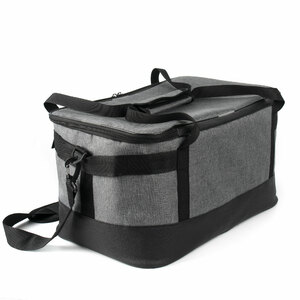 Сумка изотермическая СЛЕДОПЫТ Gray Line Pro, 34 л, цв. серый меланж, фото 5