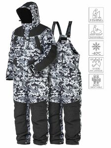 Костюм зим. Norfin EXPLORER 2 CAMO 02 р.M, фото 1