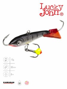 Балансир Lucky John CLASSIC 5 + тр. 50мм/12HRT блистер, фото 2