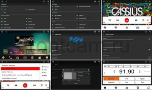 Штатная магнитола Wide Media WM-VS7A706NB-2/16-RP-HDSL-19 для Hyundai Solaris I 2011-2017 Android 7.1.2, фото 10