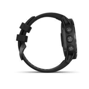 Garmin Fenix 5X Plus Sapphire черный с черным ремешком Россия, фото 5