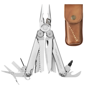 Мультитул Leatherman Wave Plus 832551 с кожаным чехлом, фото 1