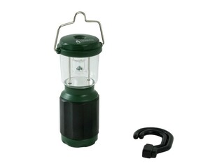 Фонарь 0.5 Watt LED CAMPING LANTERN olive (без батареек), LT-0054AA, фото 1