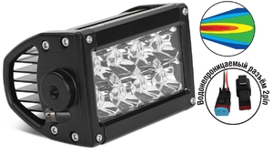 Светодиодные фары OFF-Road AVS Light SL-1610A (24Вт)  + провода, фото 1