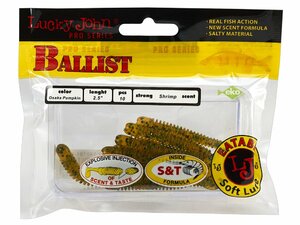 Твистеры съедобные LJ Pro Series BALLIST 2.5in (06.30)/PA19 10шт., фото 4