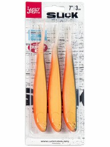 Слаги LJ 3D Series SLICK SHAD-V 7.0in (17,8) Z22 3шт., фото 4