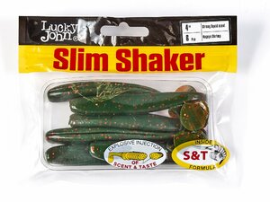 Виброхвосты съедоб. искусст. LJ Pro Series SLIM SHAKER 4in (10.00)/085 6шт., фото 4
