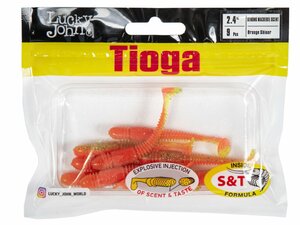 Виброхвосты съедоб. искусст. LJ Pro Series TIOGA 2.4in (06.20)/Z12 9шт., фото 4