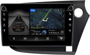 Штатная магнитола LeTrun 7803-9-304 для Honda Insight II (2009-2014) (правый руль) на Android 10 (4G-SIM, 4/64, DSP, IPS) c крутилками c оптическим выходом, фото 1