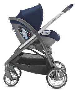 Коляска Inglesina Aptica System Quattro 4 в 1 на шасси Aptica Graphite Blue Navy, Portland Blue, фото 2