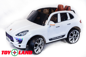 Детский автомобиль Toyland Porsche Macan QLS 8588 Белый, фото 1