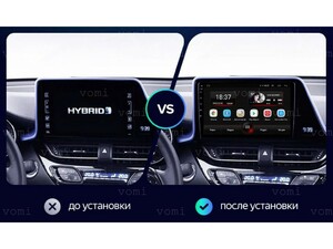 Головное устройство vomi AK496R9-MTK-LTE-4-64 для Toyota C-HR 2016+, фото 3