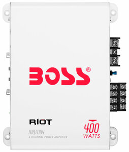 Усилитель влагозащищённый Boss Audio Marine MR1004 (4x100 Вт., класс A/B), фото 3