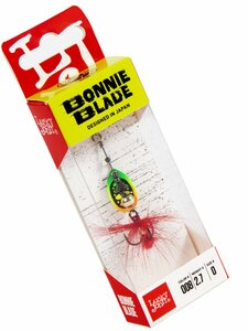 Блесна вращающаяся Lucky John BONNIE BLADE 00 02.7г 008 в блистере, фото 5