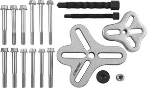 JONNESWAY AE310051 Съемник многофункциональный с болтовыми захватами в наборе, диапазон захватов 30-120 мм, фото 1