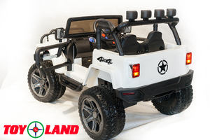 Детский автомобиль Toyland Jeep Big WHE 1688 Белый, фото 6