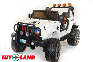 Детский автомобиль Toyland Jeep Big WHE 1688 Белый, фото 1